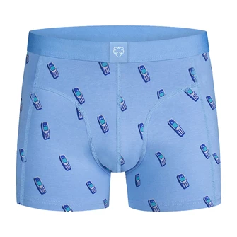 A-dam Underwear Heren Boxer Midden blauw