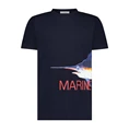 A Fish Named Fred Heren T-shirt Navy
