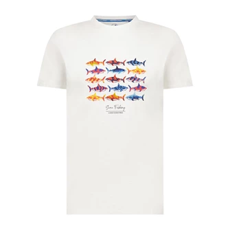 A Fish Named Fred Heren T-shirts Wit
