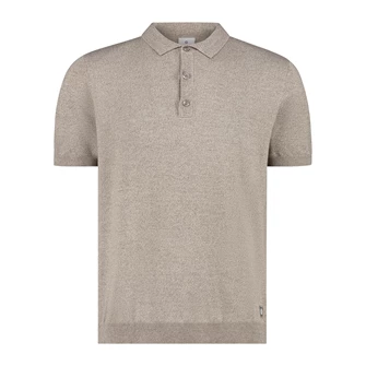 Blue Industry Heren Polo KBIS24-M56 Taupe