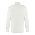 Blue Industry Heren shirt co-stretch Off-white