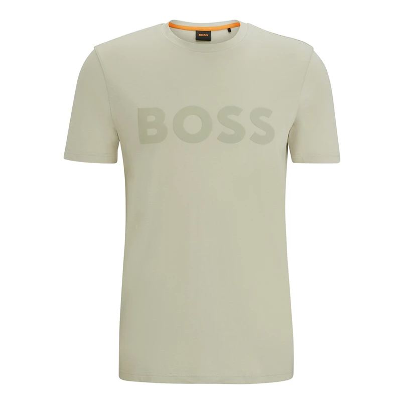 Boss Heren T-shirt 50481923 Beige