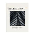 Brighton Blue Boxershort eyes Zwart dessin