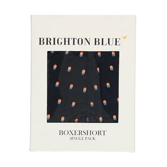 Brighton Blue Boxershort multi eye Blauw dessin