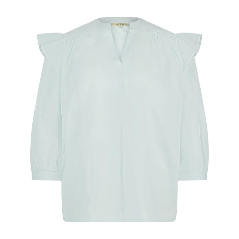 Circle of Trust Dames blouse met roezel km Bleu