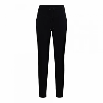&Co Woman Dames Pantalon #basics-pa100-2 Zwart