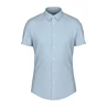 Drykorn Heren T-shirt km 47337 Spin Indigo blauw