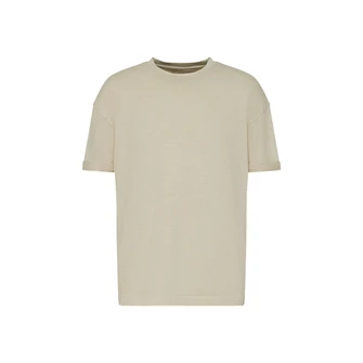 Drykorn Heren T-shirt THILO49044 Bruin mele
