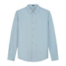 Dstrezzed Heren Overhemd 303710-ss24 Blauw mele