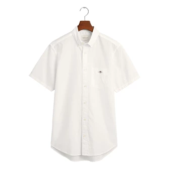 Gant Heren Shirt White Wit