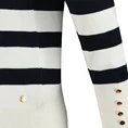 Gardeur Collectie Dames polo stripe Navy