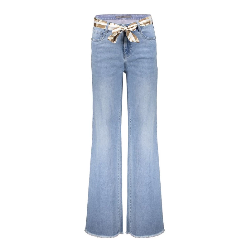 Geisha Dames Jeans 41024-10 Mid blue denim