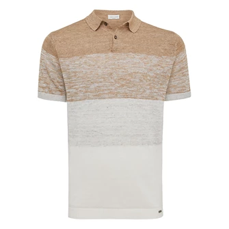Gentiluomo Heren Polo SS Taupe