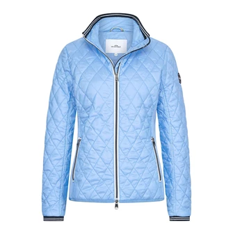 HV Society Dames Jas Quilted jacket HVSBilly Midden blauw