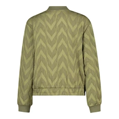 Ivy & You Dames bomber quilted Khakigroen