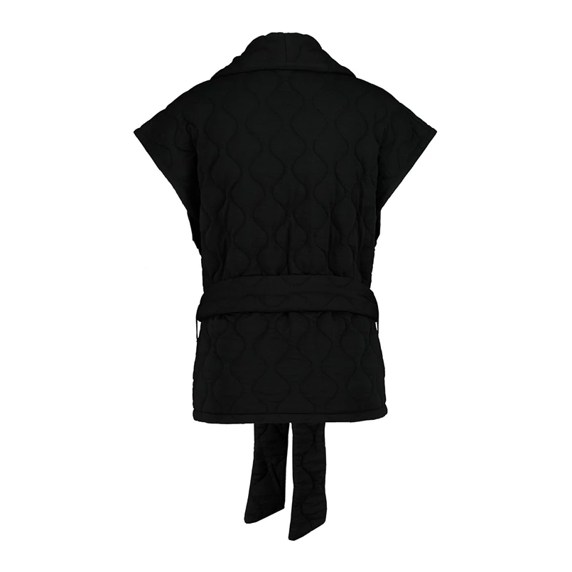 Ivy & You Dames Gilet quilted Zwart