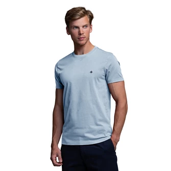 Laurent Vergne Heren T-shirt Thierry Bleu