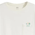 Levi's Dames t-shirt met borstzakje Wit