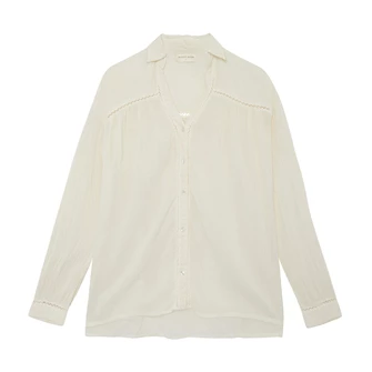 Maison Hotel dames blouse Off-white