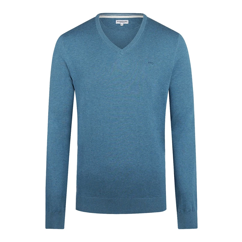 Mc. Gregor Heren V-neck sweater Kobalt