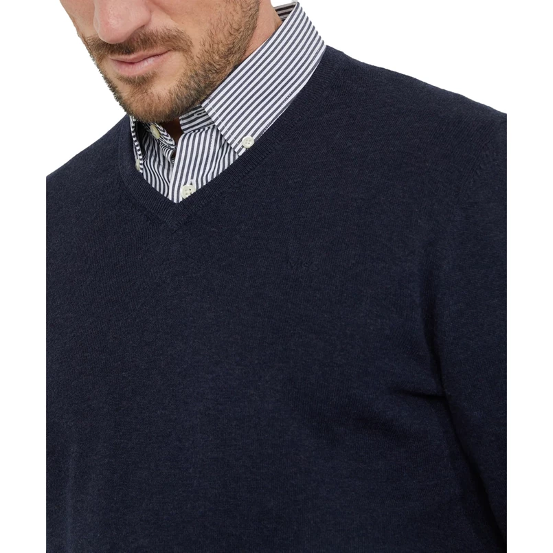 Mc. Gregor Heren V-neck sweater Navy
