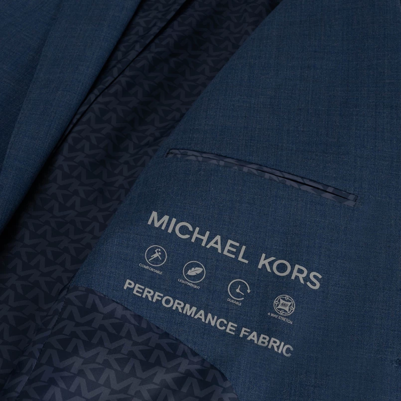 Michael Kors Heren Blazer Midden blauw