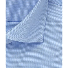 Michaelis Heren Overhemd Slim Fit Cutaway Kraag Bleu