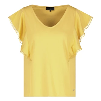 Monari Dames T-shirt 408662 Geel