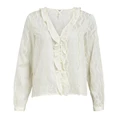 Object Dames Blouse 23044179 Off-white