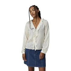 Object Dames Blouse 23044179 Off-white