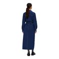 Object Dames Jurk OBJZOFIA L/S DENIM SHIRT DRESS 131 Mid blue denim