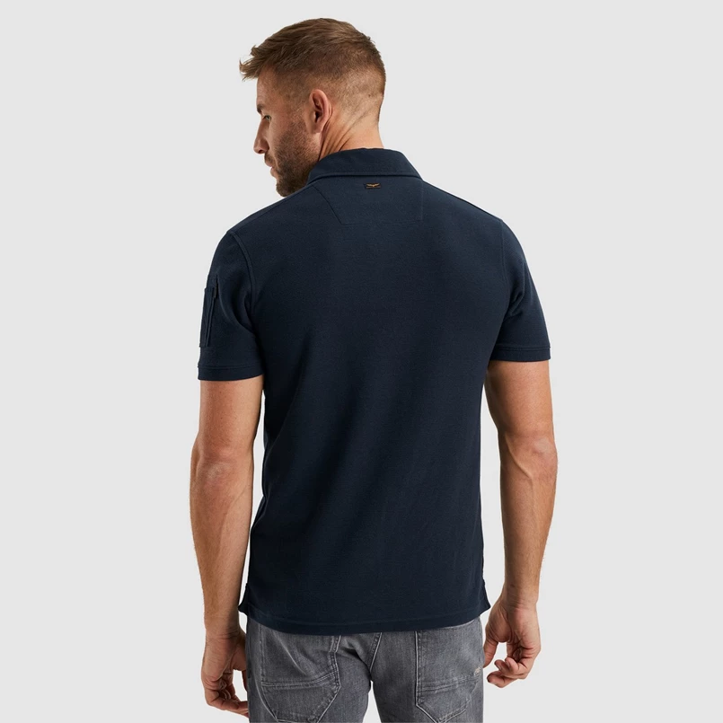 PME Legend Heren Polo Ppss2403861 Navy
