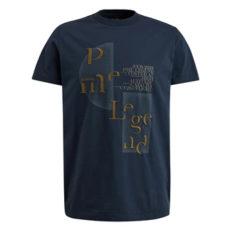 PME Legend Heren T-shirt PTSS2402575 Navy