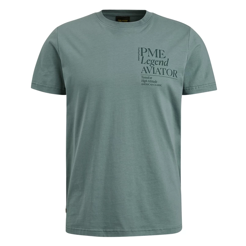 PME Legend Heren T-shirt Ptss2403584 Groen