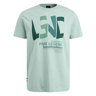 PME Legend Heren T-shirt Ptss2403588 Bleu