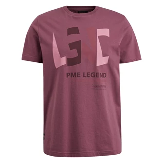 PME Legend Heren T-shirt Ptss2403588 Paars