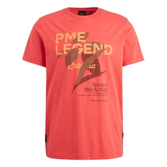 PME Legend Heren T-shirt PTSS2404571 Rood