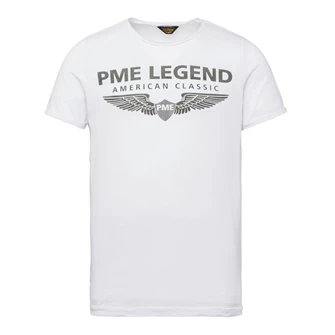 PME Legend R-neck Single Jersey SS T-shirt Wit