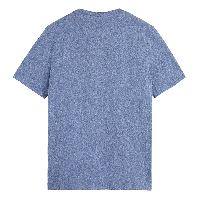 Scotch & Soda Heren T-shirt 175562 Bleu