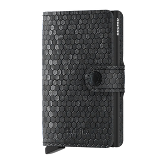 Secrid Wallet Heren wallet Hexagon Black Zwart