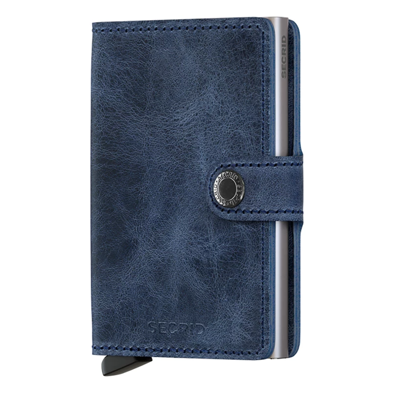 Secrid Wallet Miniwallet Vintage blue Midden blauw
