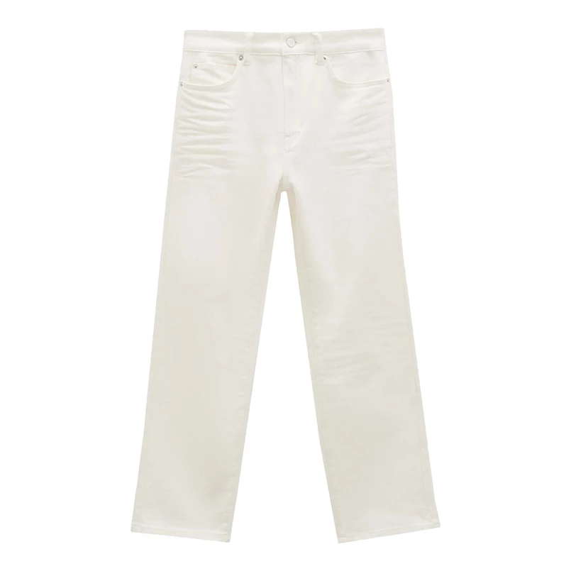 Someday Dames Jeans Corah Off-white