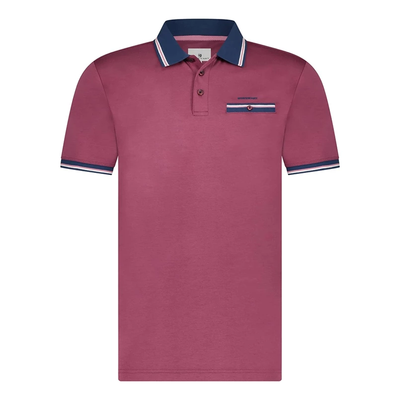 State of Art Heren Polo 49114403 Bordeaux