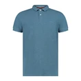 Superdry Heren Classic Pique Polo Shirt Indigo blauw