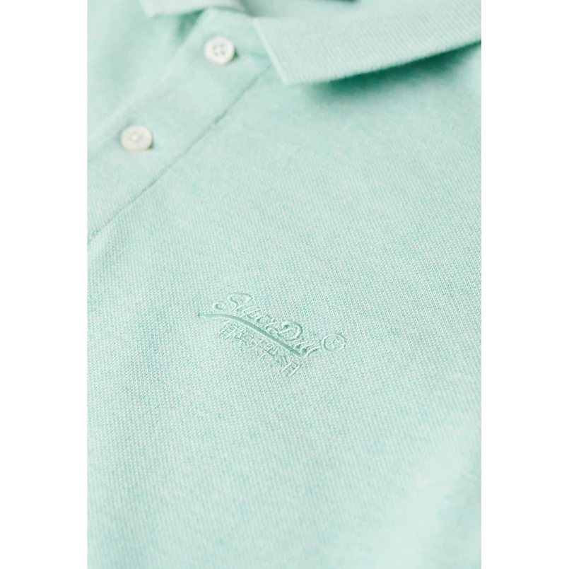 Superdry Heren Classic Pique Polo Shirt Mint