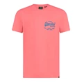 Superdry Heren Neon Vintage Logo T-Shirt Koraal