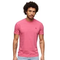 Superdry Heren Organic Cotton Vintage Texture T-Shirt Roze