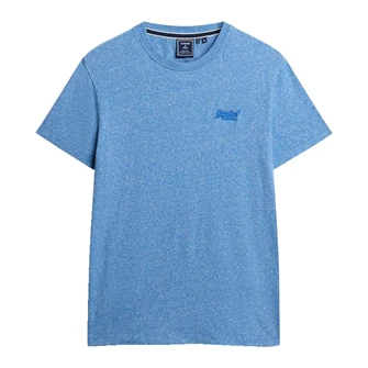 Superdry Heren T-shirt M1011245A Bleu
