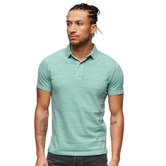 Superdry Heren Textured Jersey Polo Mint