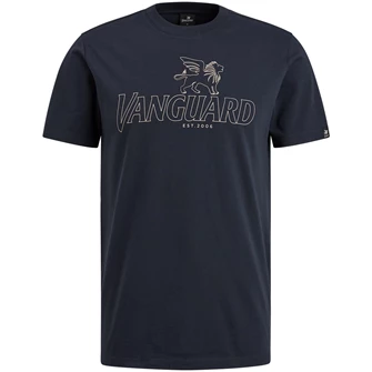 Vanguard Heren T-shirt VTSS0000550 BLEU